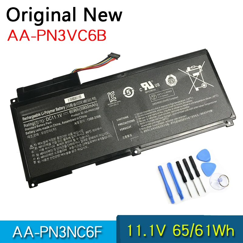 Original AA-PN3NC6F AA-PN3VC6B Laptop Battery For Samsung NP QX310 QX311 QX511 QX410 QX411 QX412 QX510 SF310 SF410 SF510 SF511