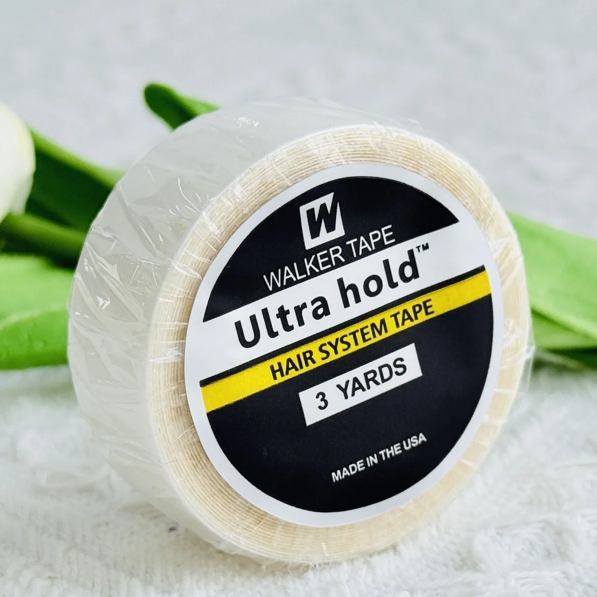 

3YARDS 2.0CM Width Ultra Hold Hair Double Sided Adhesives Tape For Hair Extension Toupee Wig White Tape Strong Hold For Hair