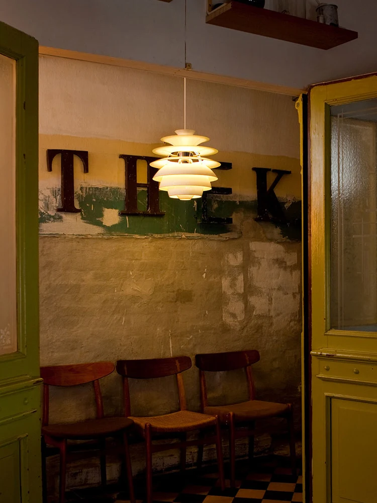 Danish restaurant chandelier simple designer style clothing store bedroom creative personality hotel bar chandelier