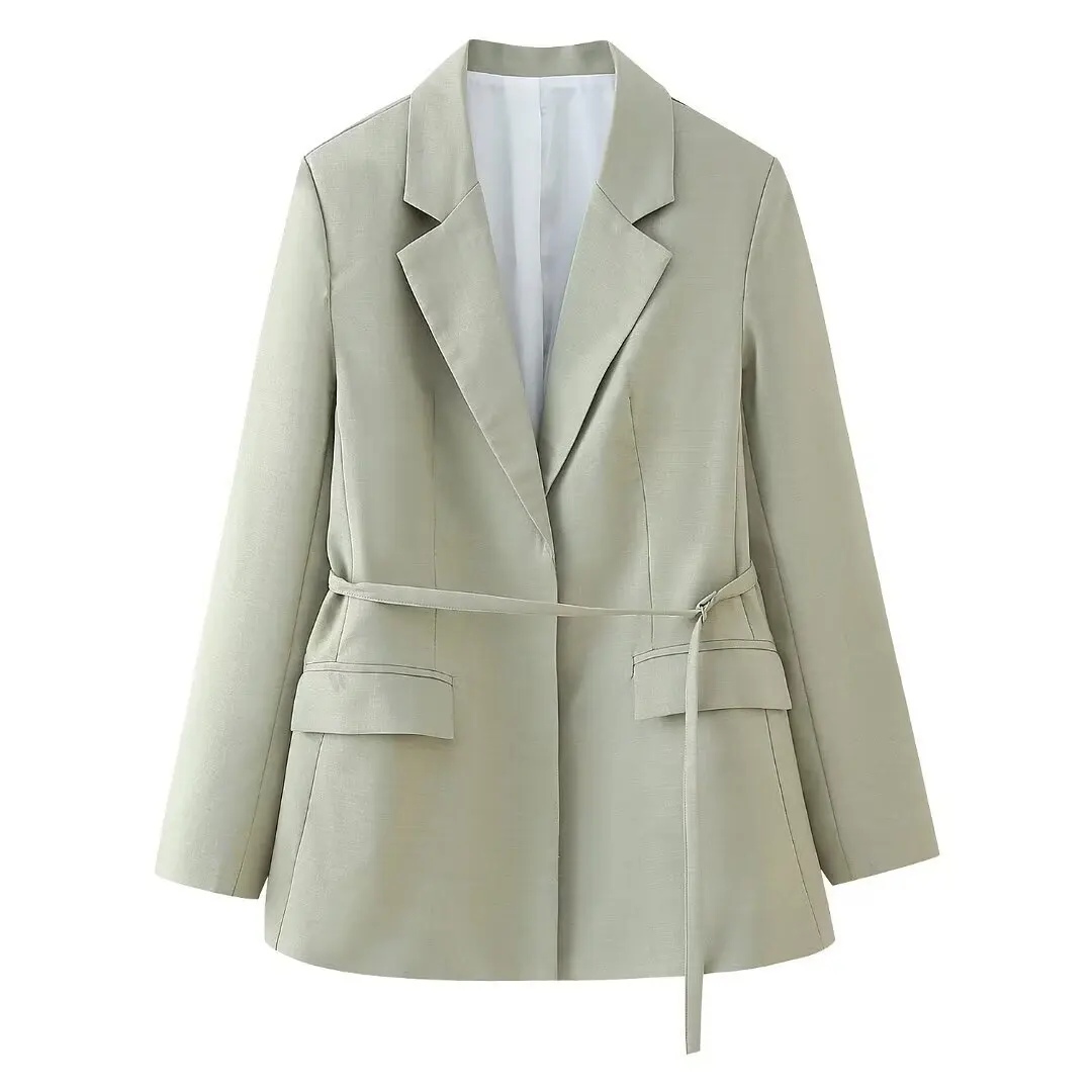 Women's Thin Waistband Suit Jacket