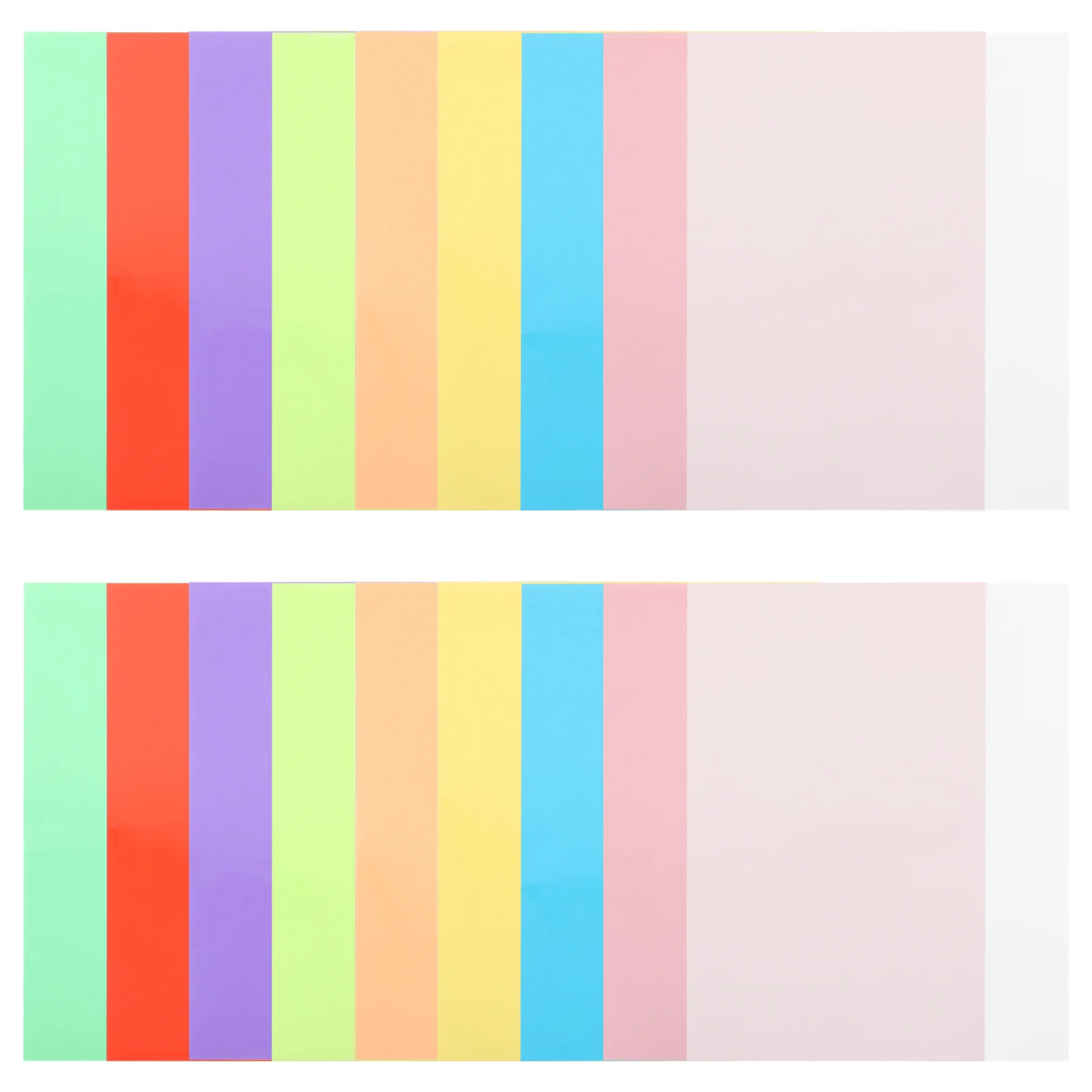 Colored Cellophane Sheets Transparent Craft Material For Diy Projects Colorful Glass Paper Art Crafts Supplies