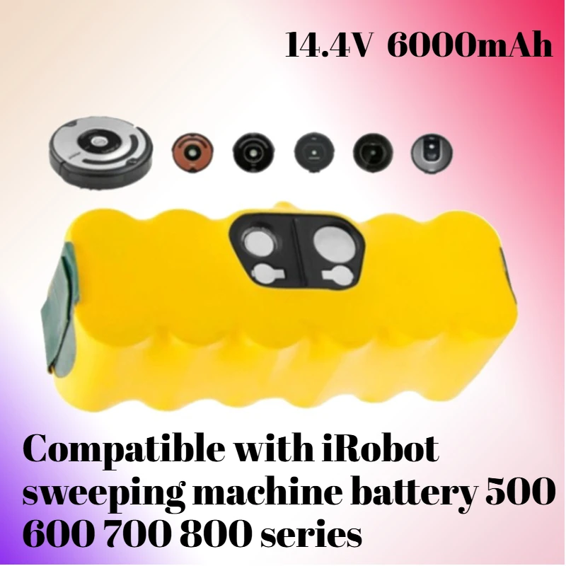 

Replacement Battery for IRobot Roomba 500 600 700 800 900 Series 595 620 650 650E 675 680 690 Vacuum Robot