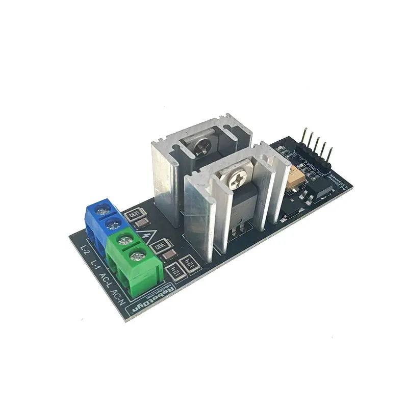 Charger Module AC Dimmer Module 8A, 2 Channel, 3.3V/5V Logic, 400V-8A, Light Lamp Dimming and Motor Dimmer Module