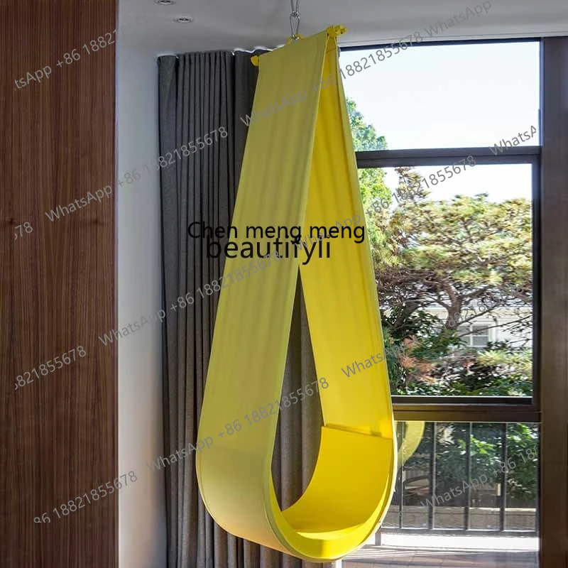 E153 Light Luxury Hanging Swing Chair Modern Minimalist Living Room Hanging Basket Creative Personality Art Hanging Chair