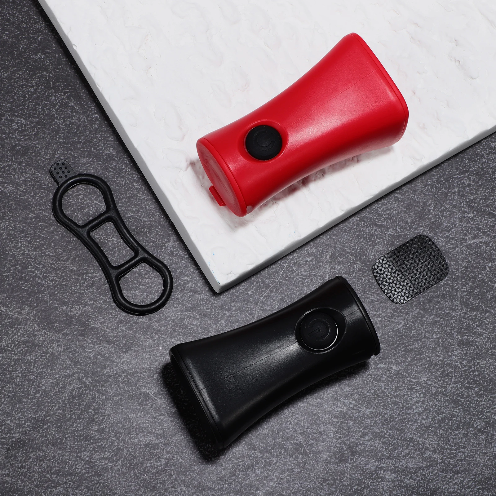 

2pcs Electric Horn for Bicycle Loud Bike Bell Black Red H Horns Portable Cycle Alarm Road Mountain Bikes Accessories