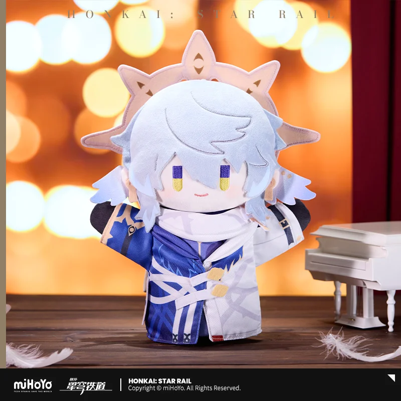 Official Herta Hand Puppet Factory Series Soft Doll Honkai Rail Jing Yuan Robin Sunday Cosplay Props Fan's Collection Gift