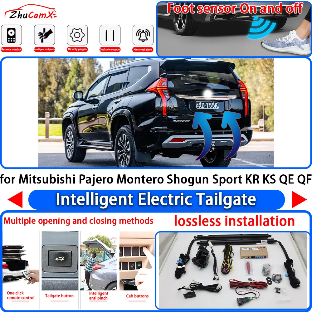 

for Mitsubishi Pajero Montero Shogun Sport KR KS QE QF OEM Power Liftgate Trunk Electric Suction Tailgate Tail Gate Lift Strut