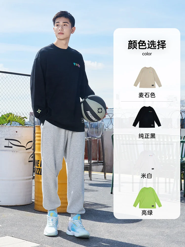 

Футболка с длинными рукавами RIGORER Fighting Method, мужской пуловер, свитер, американский спортивный тренд для стрельбы, топ с вышивкой, толстовка