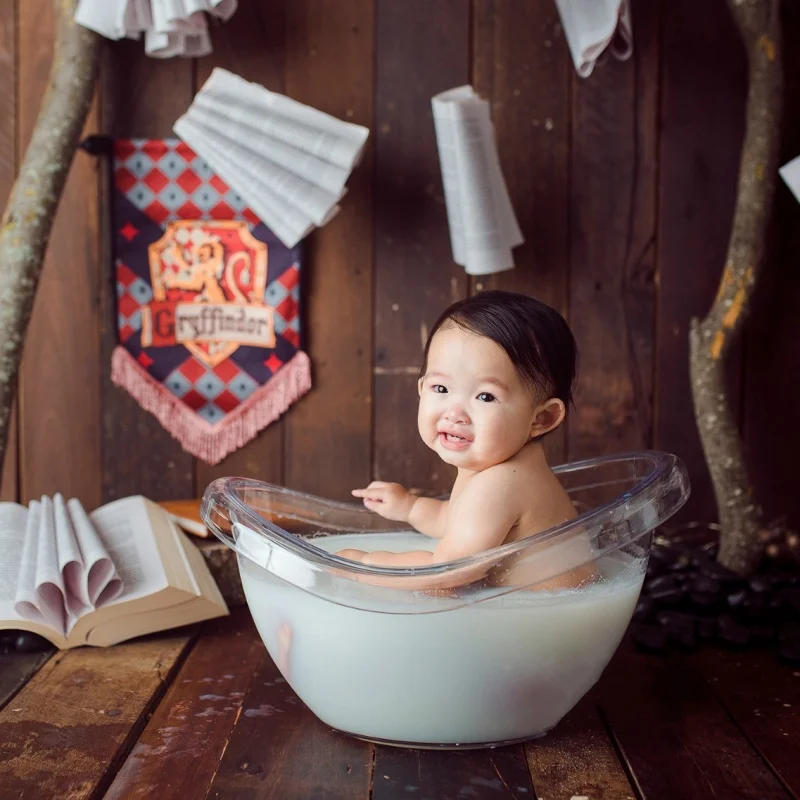 Bebe Bathtub Newborn Photography Props The New Bath Crock Clear Bathtub Baby Photo Shooting Accessoes Posing Container