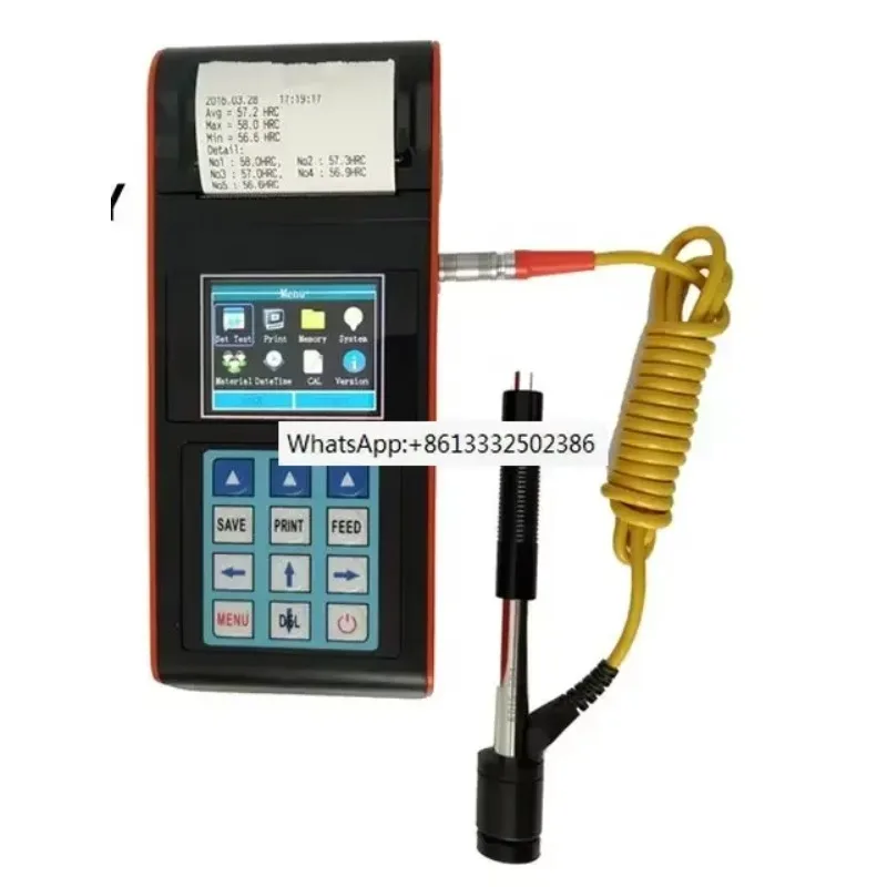 

Портативный твердомер с тестом HB HRC HLD HV HS HRA HRB