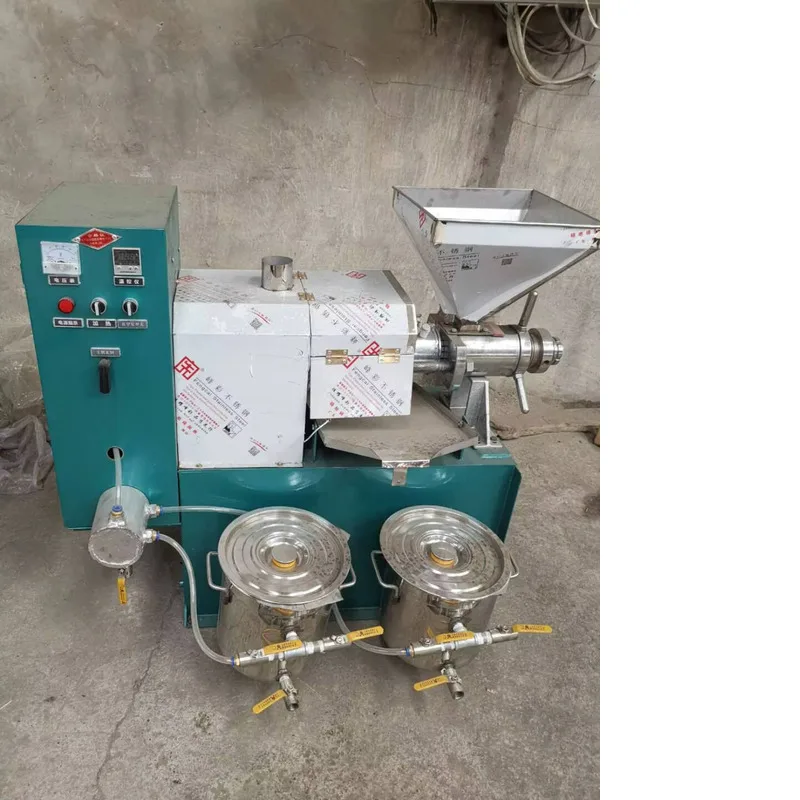 Factory Direct 60-1000Kg/H Spiral Screw Soybean Press Canola Copra Sunflower Oil Making Machine For Sale