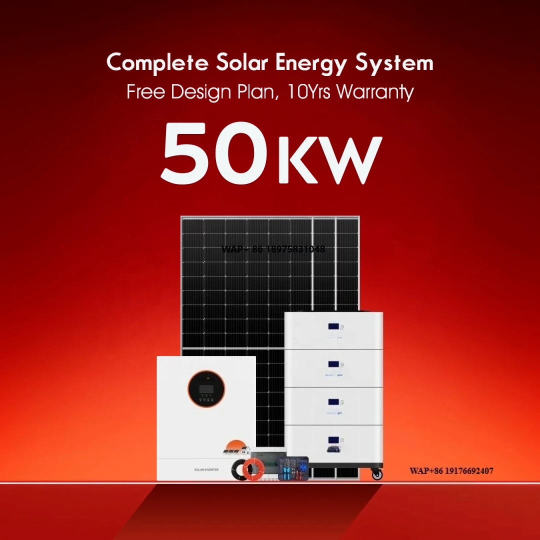 

Photovoltaic Solar Energy System 10kW 20kW 30kW 50kW Solar Panels With Battery and Inverter