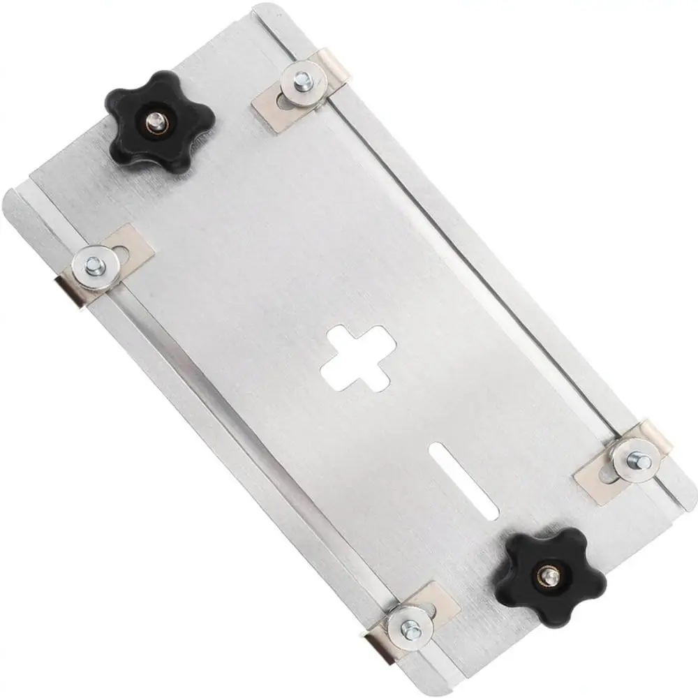 Aluminum Alloy Jigsaw Bench Insert Plate For Woodworking Cutting Precision Mounting Base Power Tool Accessories