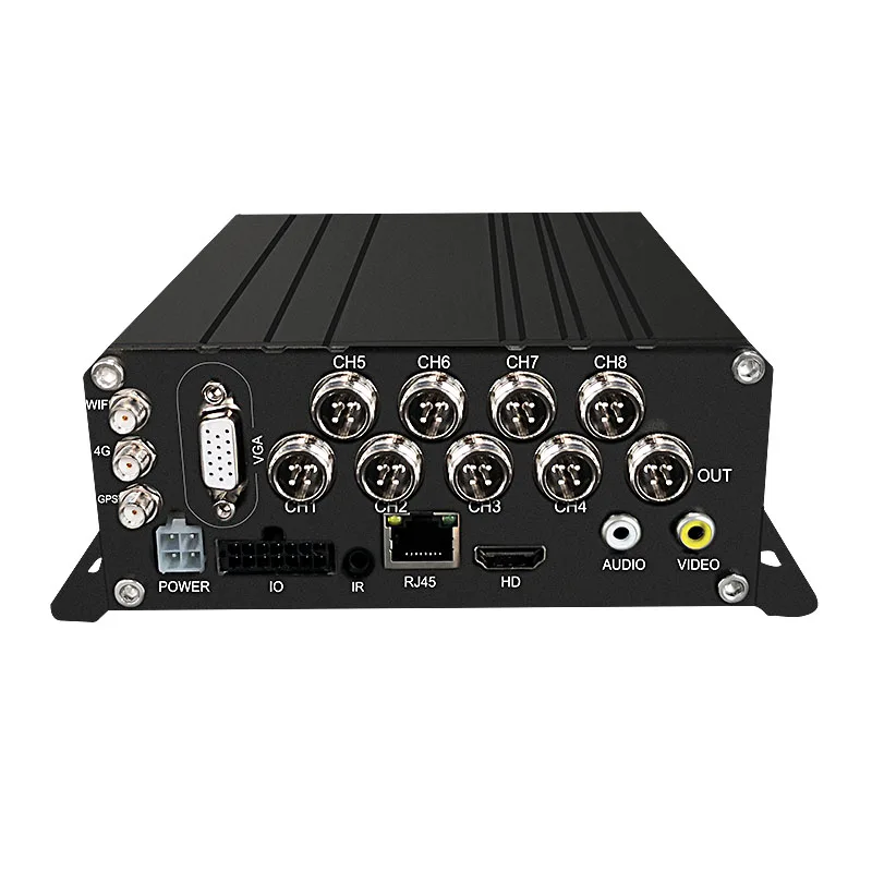 HD 1080P Ai BSD ADAS DMS Kit  Buses Trucks 4G WiFi 8 Channel SD HDD Mobile dvr Systems vehicle 4CH gps MDVR CAR Black Box