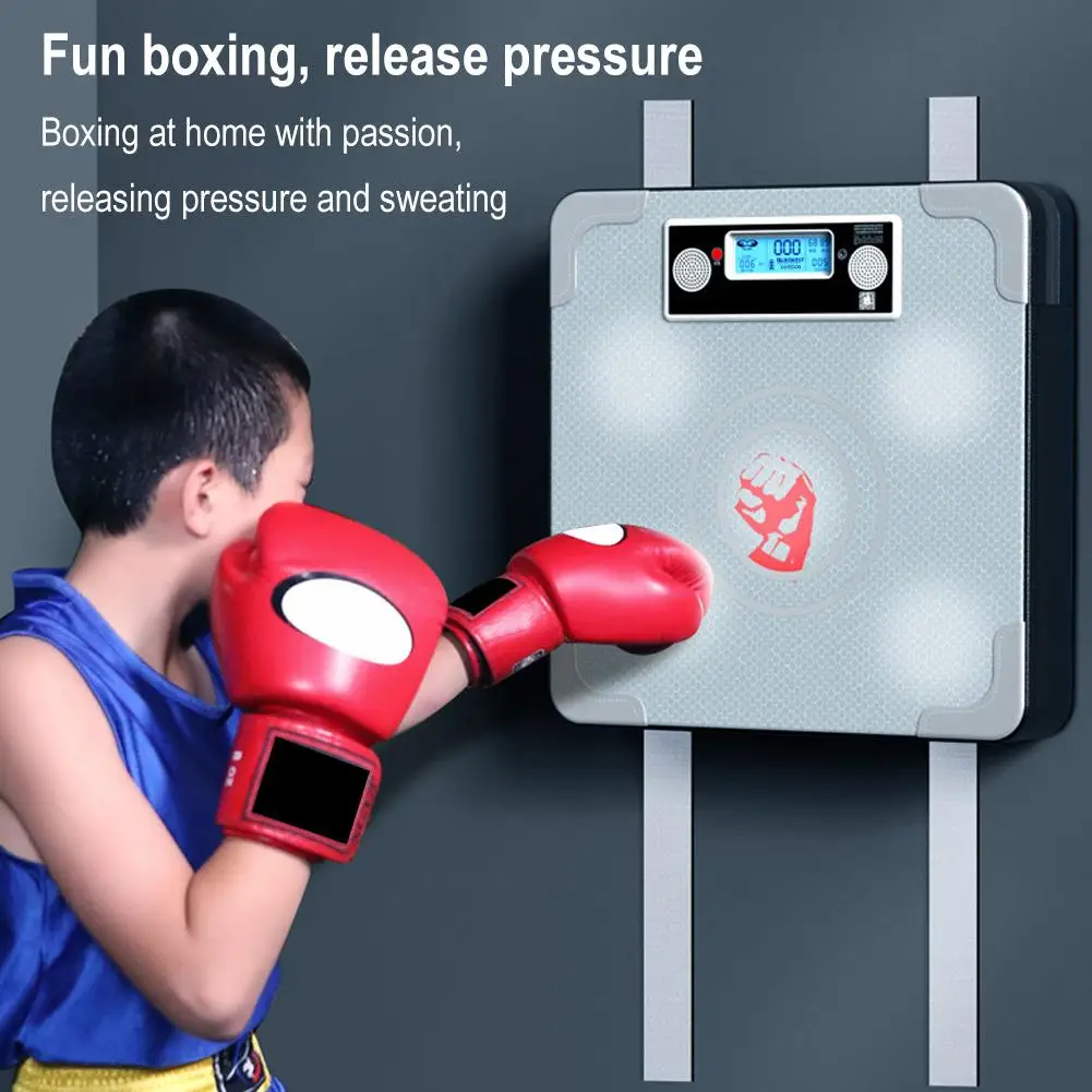 Smart Fist Tester Force Tester Boxing Training Sandbag Smart Wall Target Sandbag Punching Speed Strength Test Vent Target