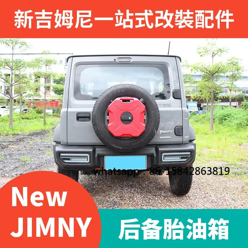 2019-2026 New Jimny Jb74 Off-road Modified Spare Tire Fuel Tank Bracket Water Tank Accessories