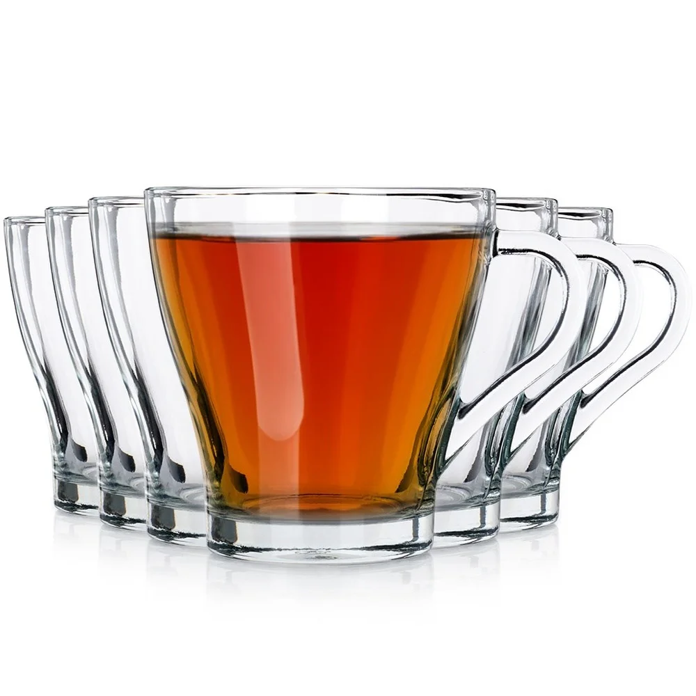 Koffie-En Theeglazen 280 Ml 6 Stuks