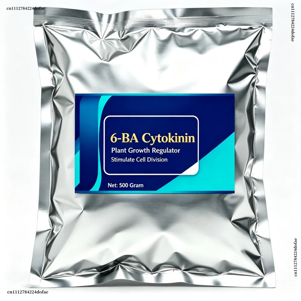 Horticulture Fertilizer 6-ba 6-benzylaminopurine Powder, Poorly Soluble In Water, For Flower Fruit Vegetable Gardening Use