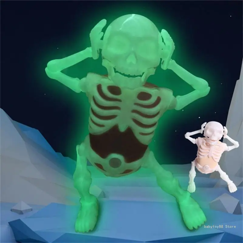 Y4UD Interactive Skeleton Model with Light and Sound Interactive Toy for Children