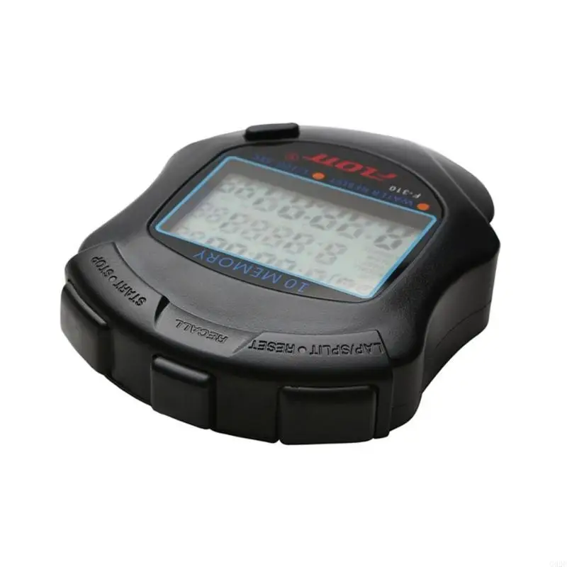 G92C Digital Stopwatches Professional Stopwatches 10/30/60/100 Lap Memory Multifunctional Stopwatches with Countdown Timer