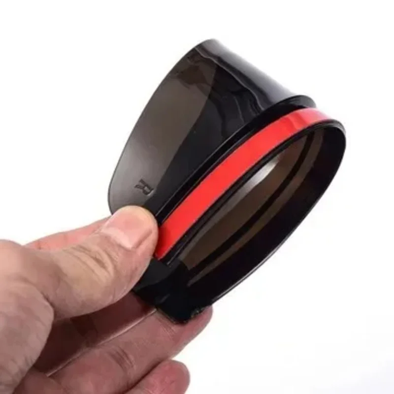 1/2/3/4/5Pairs Car Rearview Mirror Rain Eyebrow Carbon Fiber Sun Visor Shade Cover Protector Clear Vision For Rain Car Mirror