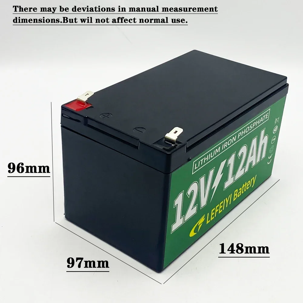 12V 12Ah 18650 バッテリーパック 18650 リチウム電池充電式ソーラー蓄電池電気照明