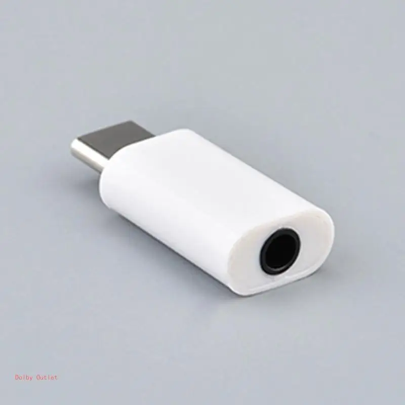 Адаптер USB C на разъем для наушников 3,5 мм для кабеля типа C на наушники, вспомогательный кабель, цифровой аудиоконвертер