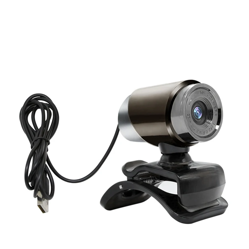 Microphone Camera Plug-and-play Driver-free Computer Webcam Usb 300k Webcamera Camera Webcamera With Built-in Sound-absorbing