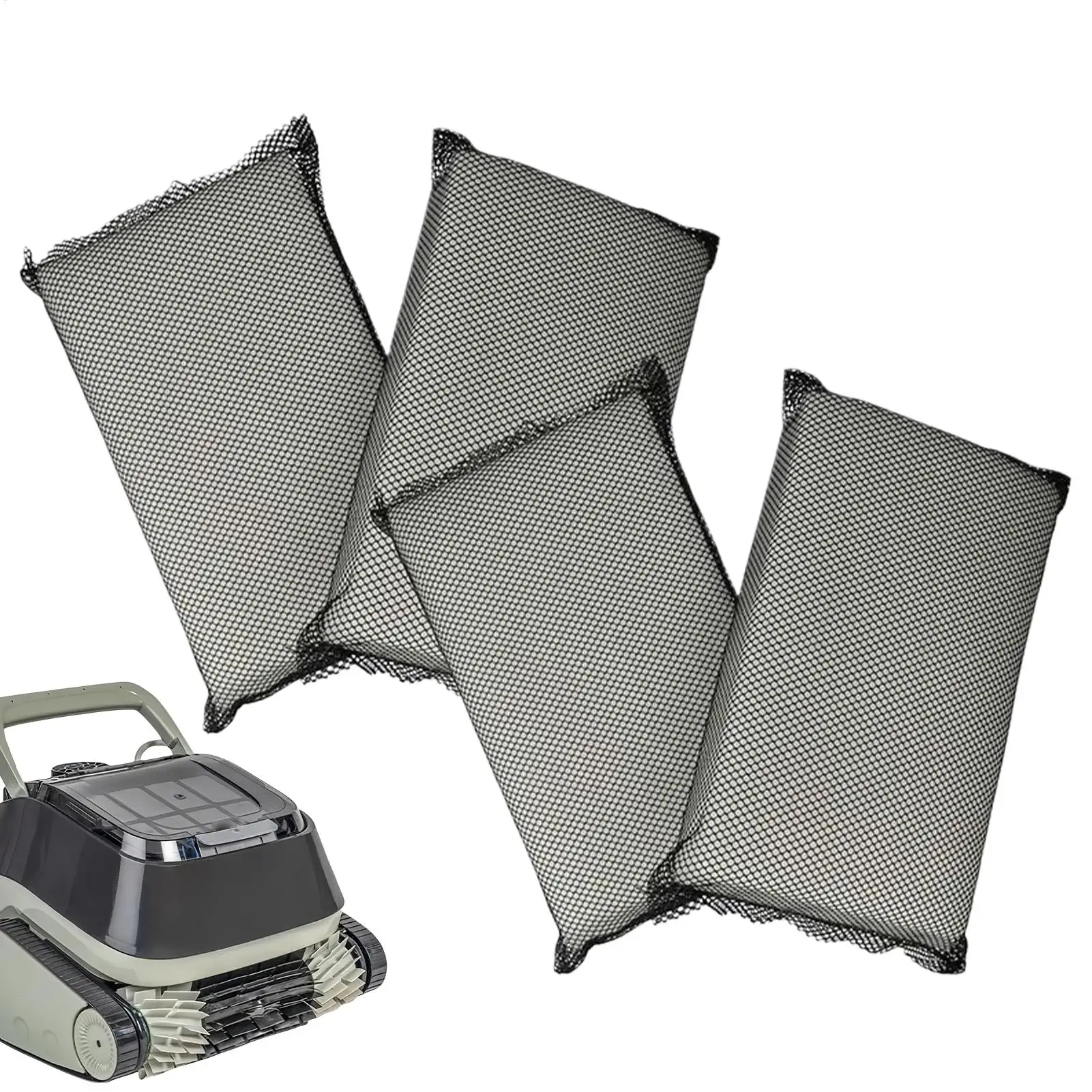 4pcs Pool Fine Filters Robotic Pool Cleaner Filter Household Cleaning Replacement Parts For Power 4.0 Pool Cleaners