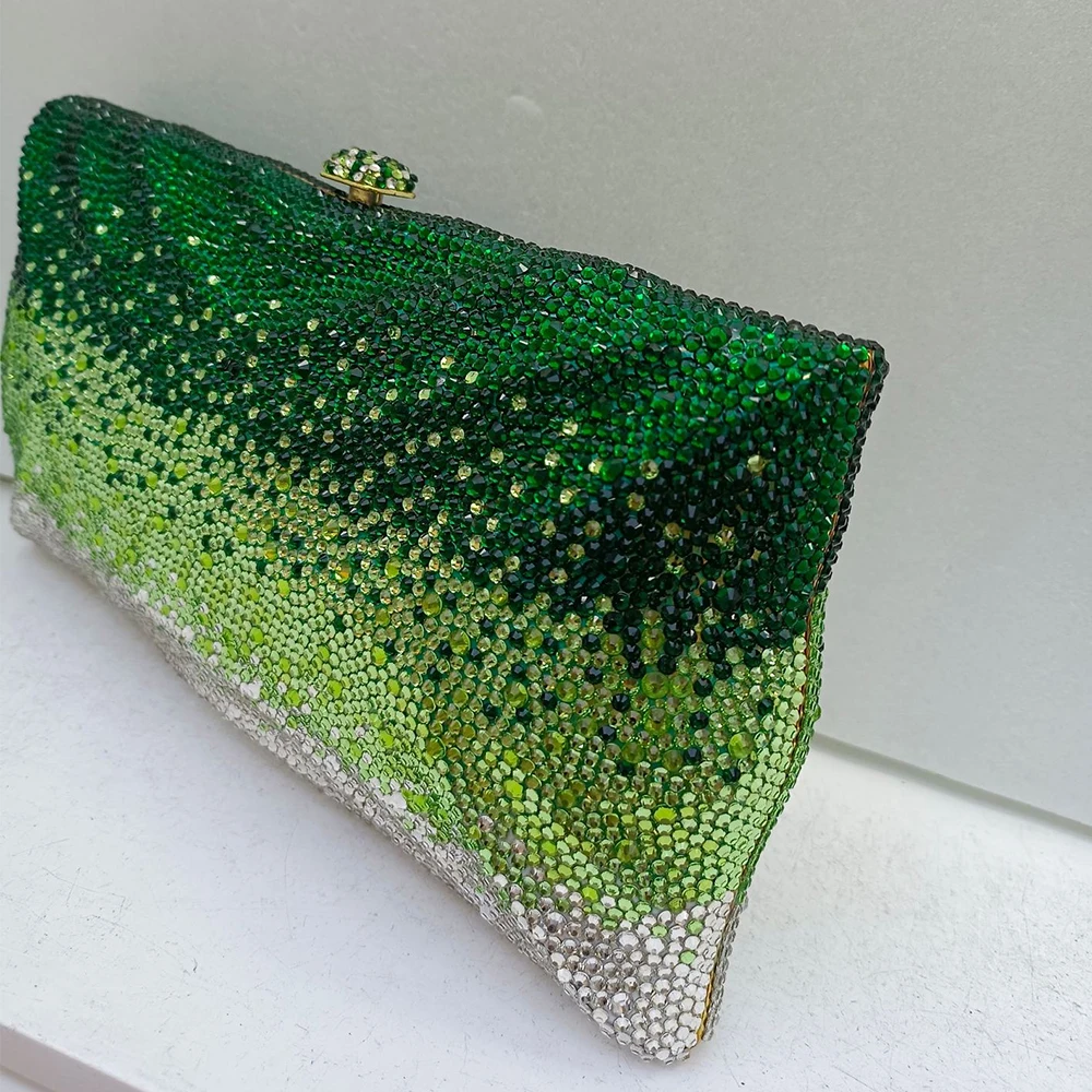 WHTUOHENG – pochettes à strass - Women Bags Gold avis et prix