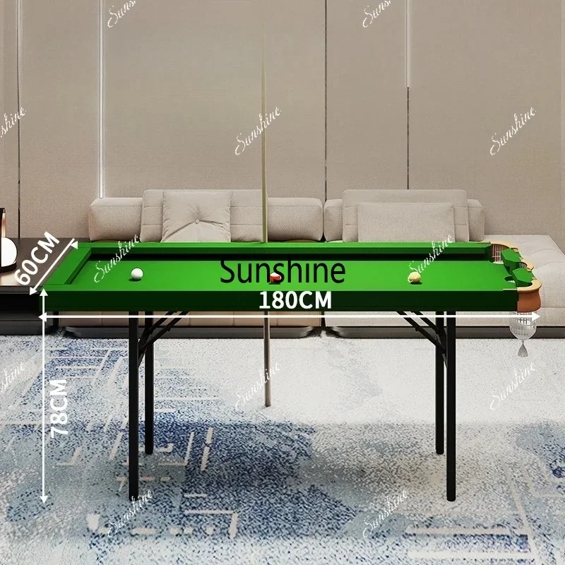 Five-point training pool table adult indoor family folding household accurate portable practice artifact  FT
