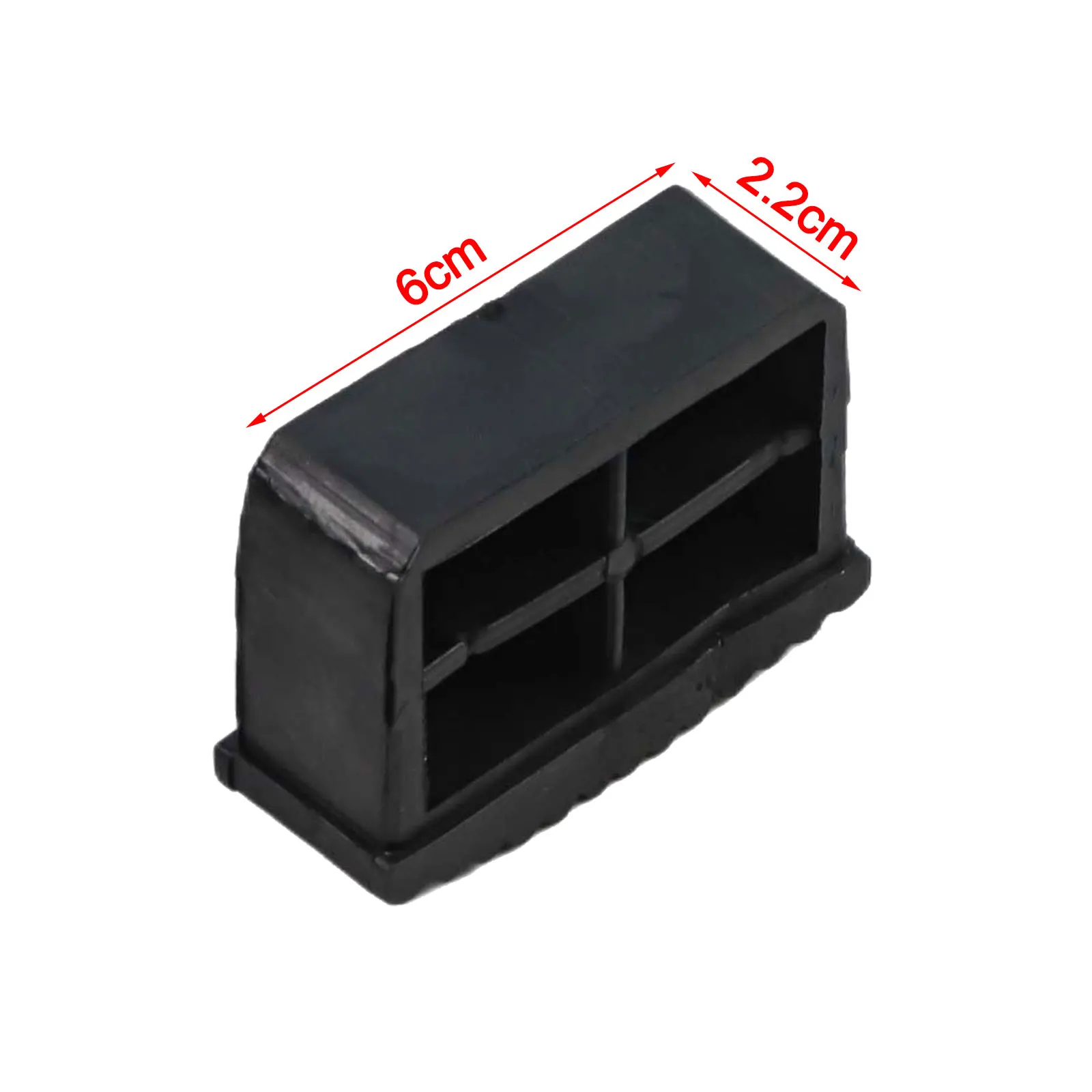 Non Slip Ladder Foot Covers Made From Dense Rubber Compound To Resist Compression And Maintain Shape Over Time