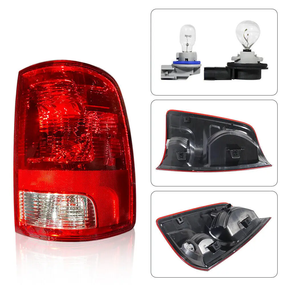 Car Red Led Rear Lights For Dodge Ram 1500 2500 3500 Tail Lights 2009-2018 Back Brake Turn Signal Lamp Taillight Assembly