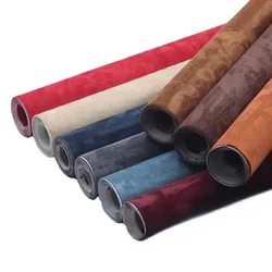 Tissu en daim auto-adhésif multicolore noir, doublure en velours, rouleau adhésif pour bricolage, couture, décoration intérieure de porte de voiture