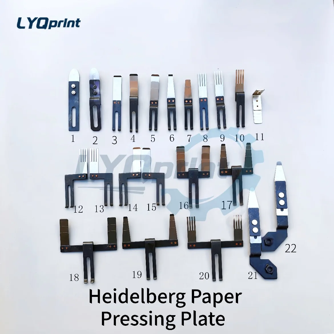 Heidelberg Komori Roland Printing Press Feeder Paper Separator Plate Pressing Steel Sheet Spare Parts