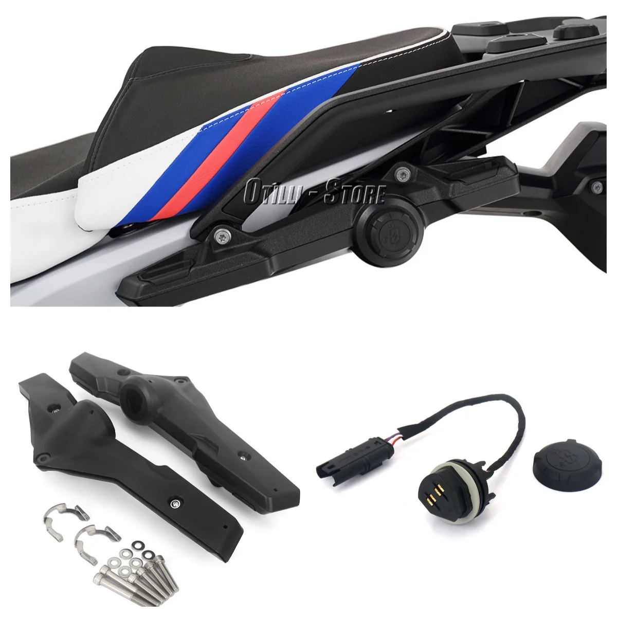 

R1300GS Motorcycle Dual USB Charger Plug Socket Power Adapter Quick Charging Moto Sockets For BMW R 1300 GS r1300gs 2023-2025