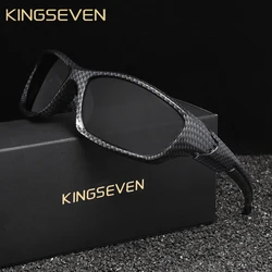KINGSEVEN Sports Polarized Sunglasses Men Goggles TR90 Material Anti-UV Bicycle Sun Glasses Comfort Eyewear