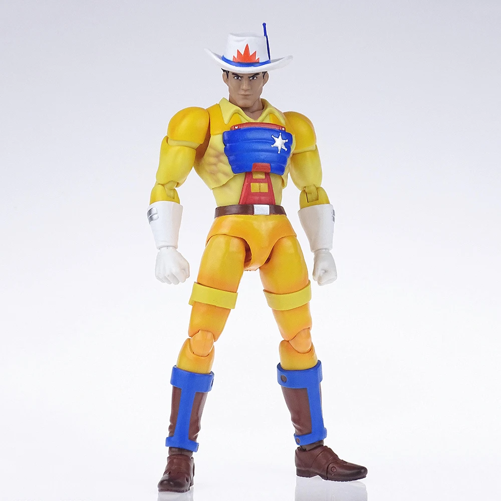 DM Dasin Model Man Bravestarr Anime Figure Interstellar Sheriff Bresta Sheriff Action Figure Statue Model Collection Great Toys