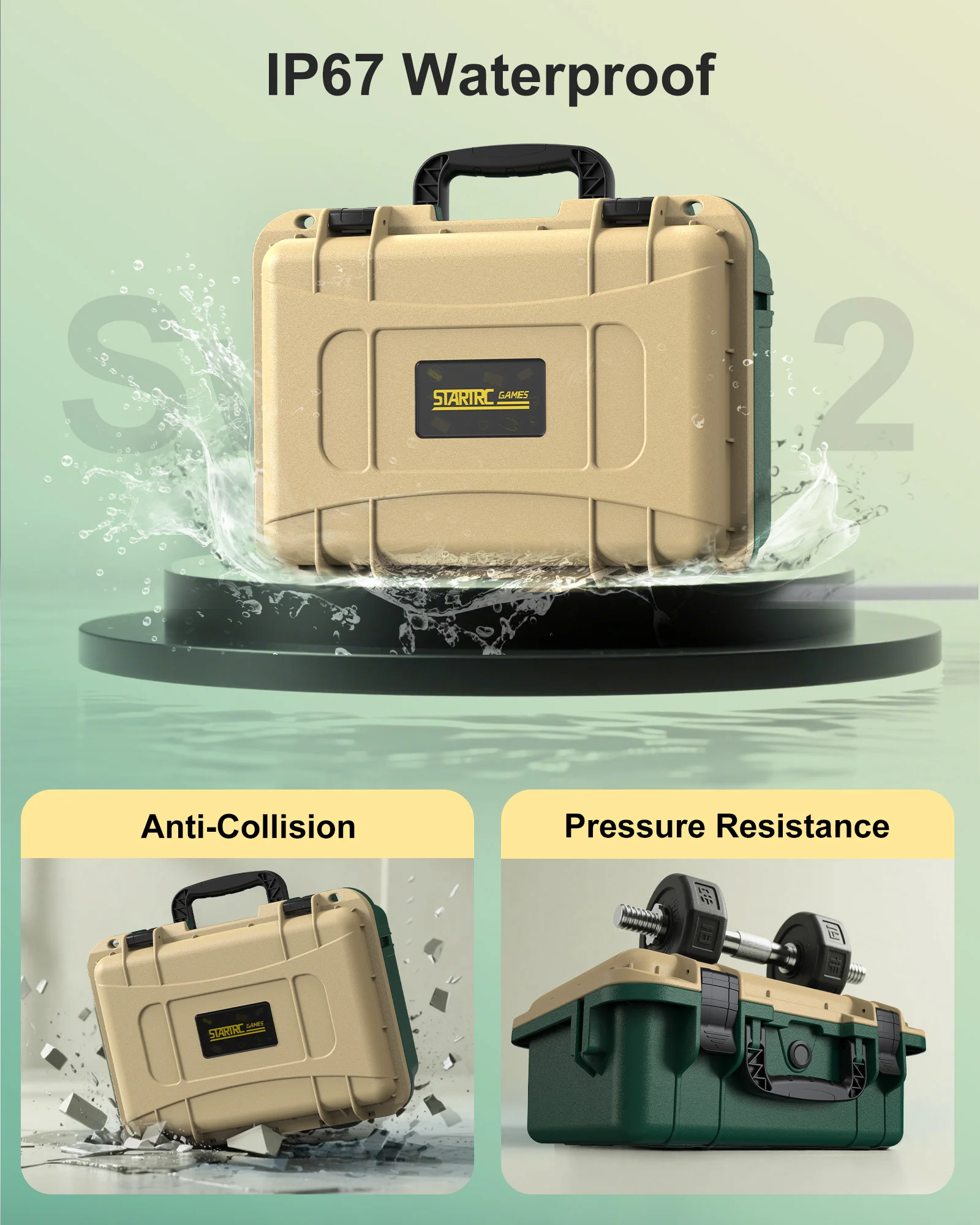 NS Switch 2 Carrying Case Portable Storage Case Hard Waterproof Box Travel Suitcase For Nintendo Switch 2 Game Console Accessoy