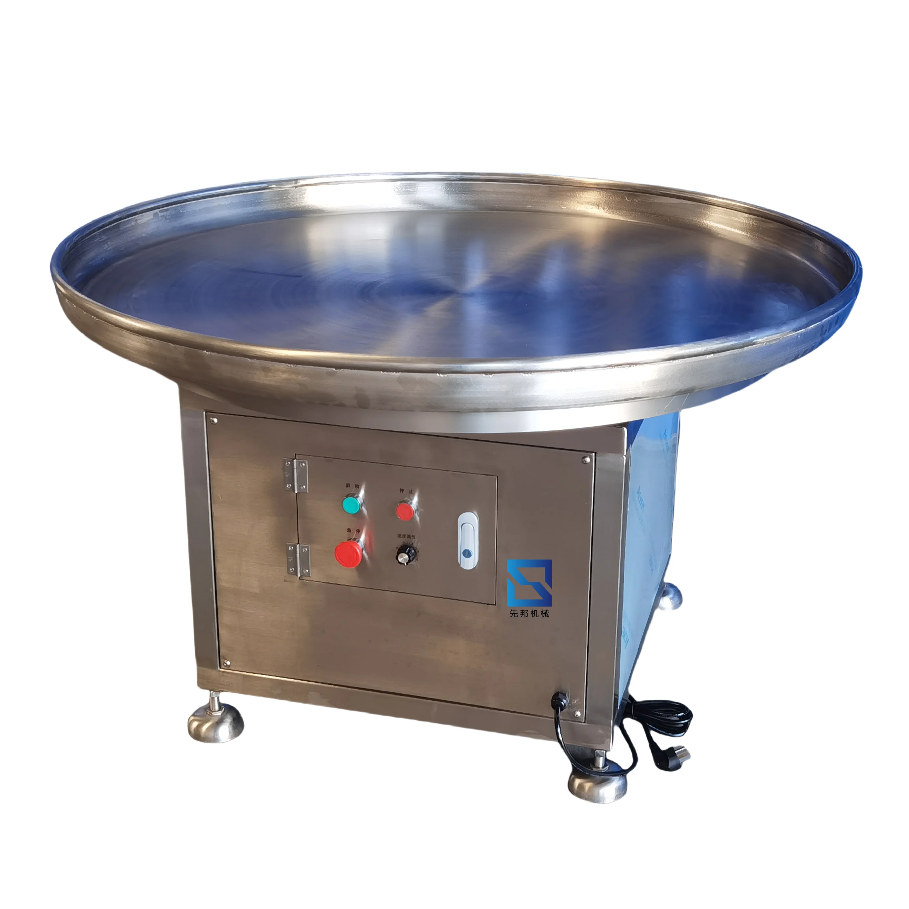 SUS304 Rotary Accumulating    Efficient Food Processing Lines Conveyors Adjus   Strong Collecting Sorting Capabilities