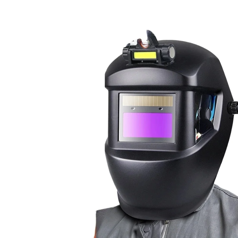 

Mask Automatic Dimming Head-Mounted Full Face Lightweight Argon Arc Welder Welding Special Glasses Welding Helmet