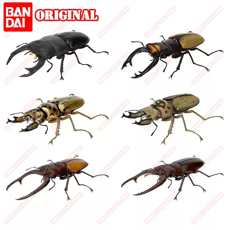 Kolekcja figurek anime BANDAI Original Toys Ikemono Taisyou ADVANCE Gacha Lucky Draw Allomyrinadichotoma