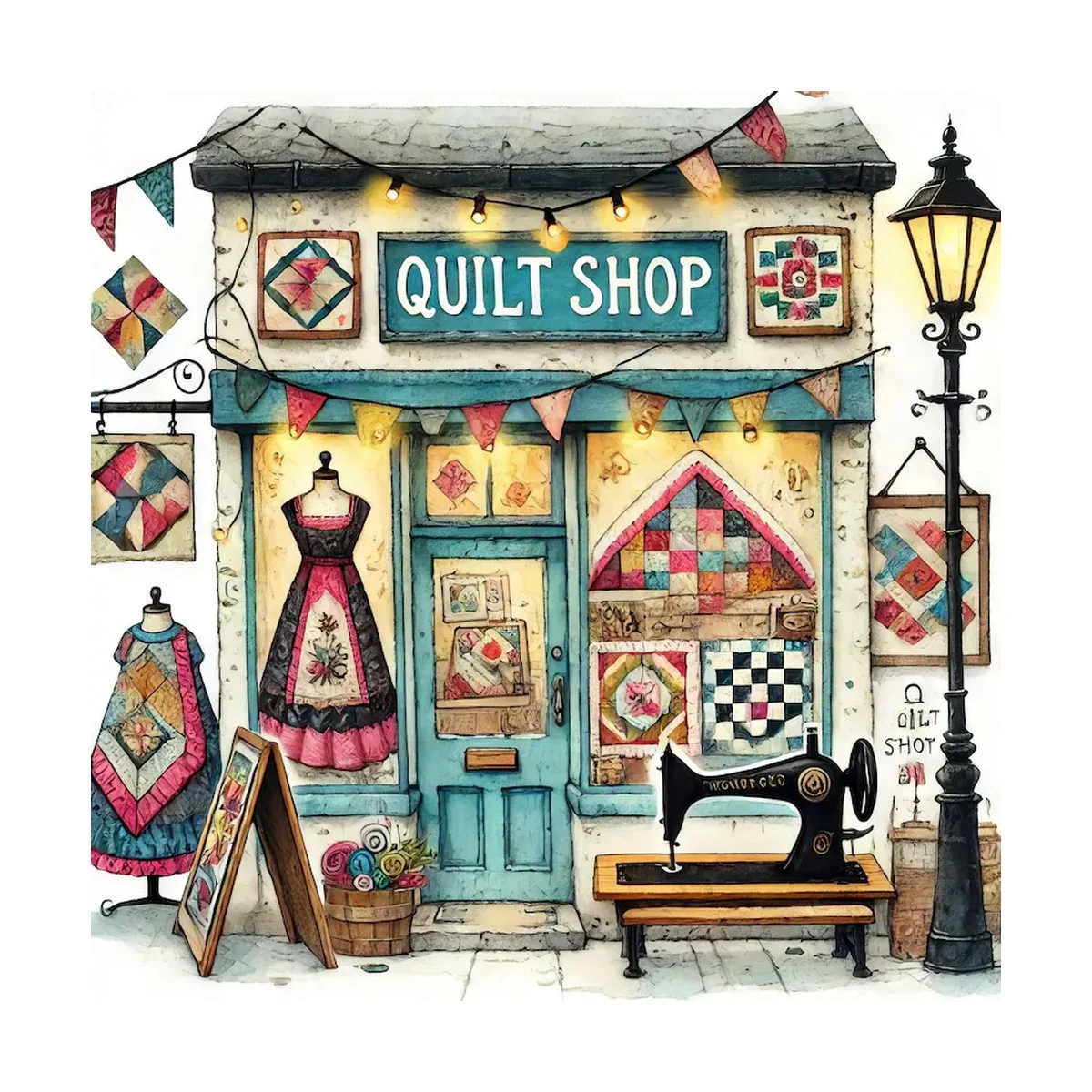 1 Stück 40x40 cm/15,74 Zoll, 11Ct/14Ct Kreuzstich-Set, DIY Valentinstagsgeschenk, Stickerei-Set für Festivals, Quilt-Shop – Detail 3
