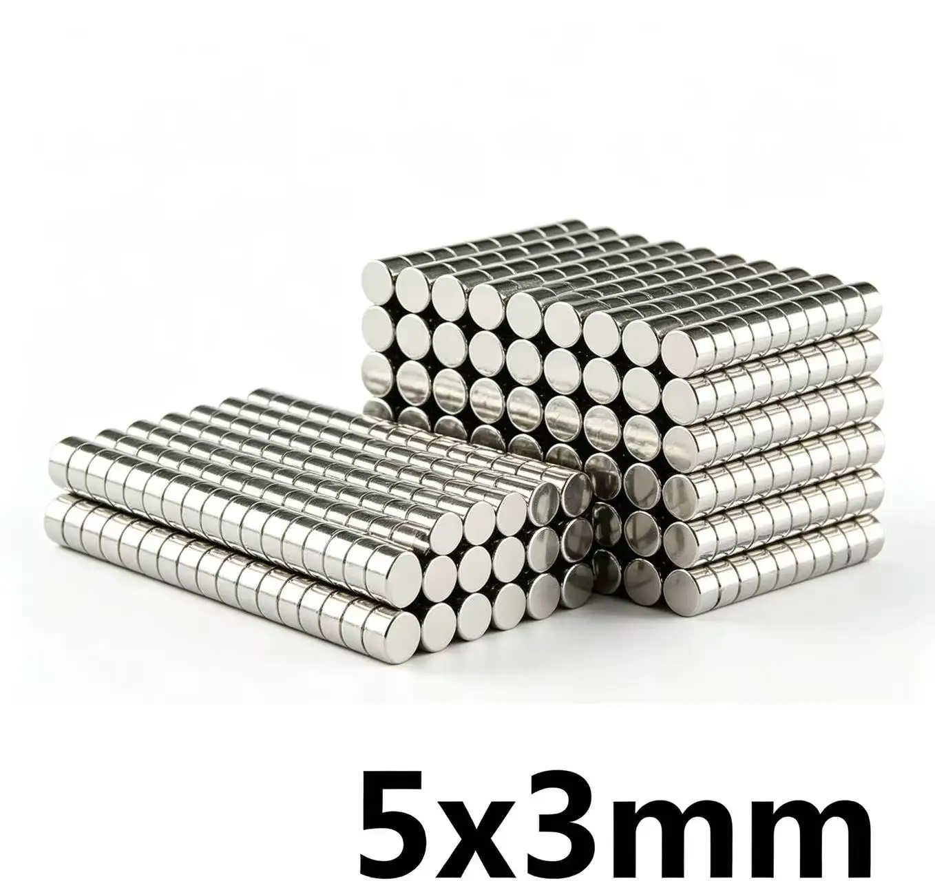 5x3 Small Strong Round Magnets 5x3mm for Home Refrigerators, DIY Offices 5*3mm