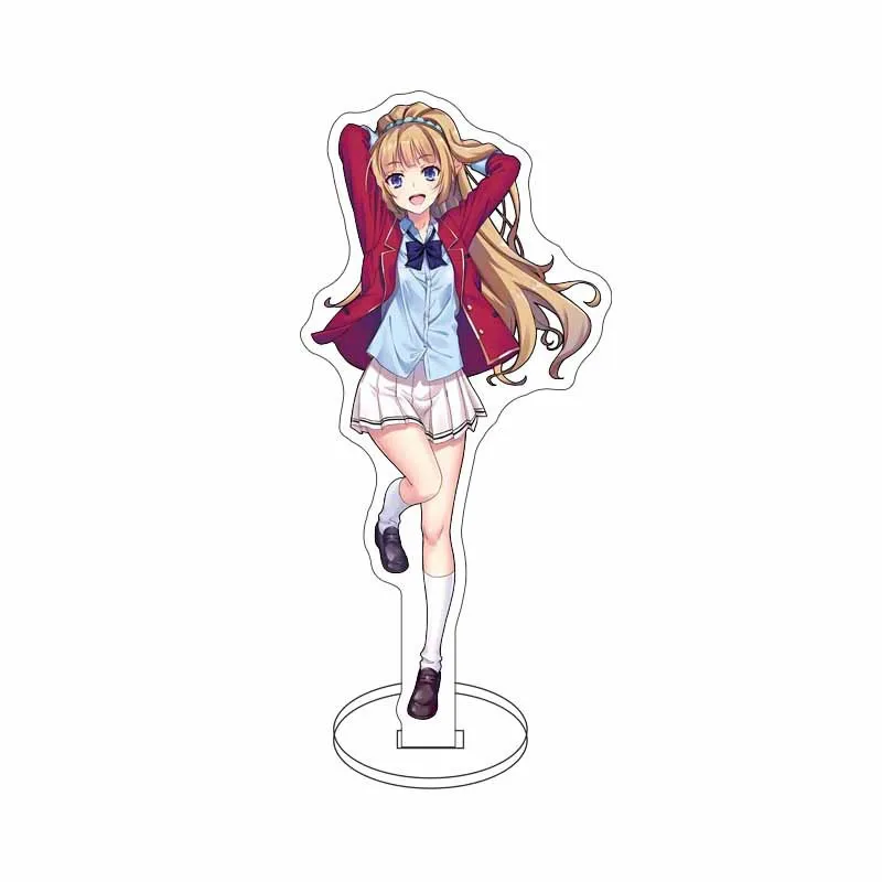 Ayanokouji Kiyotaka Horikita Suzune Sakura Airi Famous Anime Character Acrylic Pendant Accessories HD Pattern Kawaii