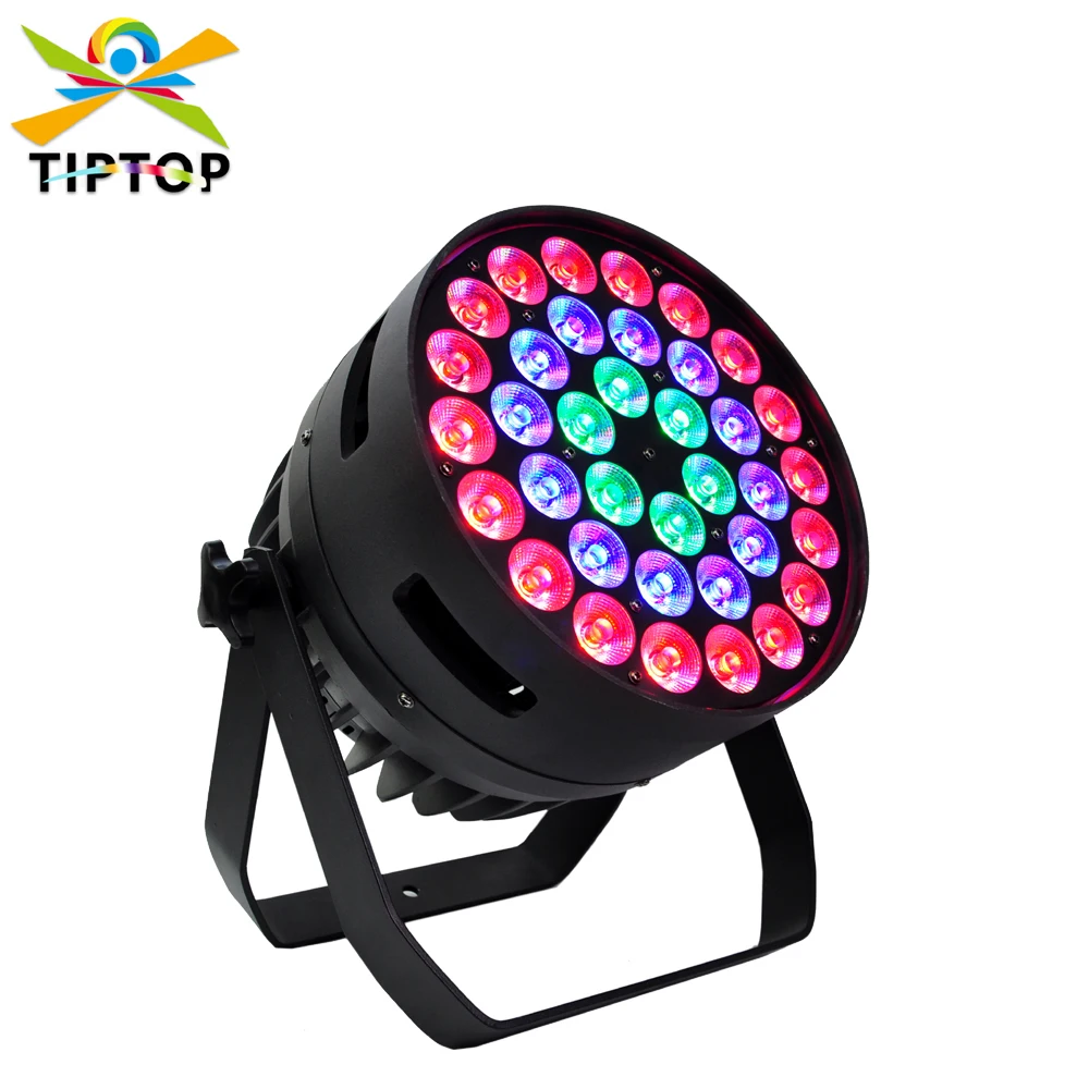 

TIPTOP 36x12W LED Par Light RGBW Disco Wash Light Equipment 9/5/17 Channels DMX LED Uplights Strobe Stage Lighting Effect Light