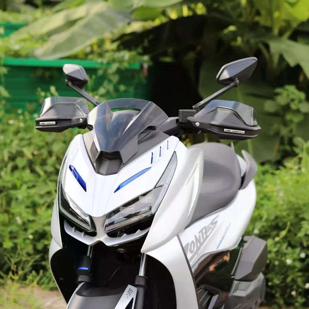 For ZONTES 368D/E/M/K retrofit accessories: protective hand cover, windproof cover, windscreen hand grip cover, windscreen cover