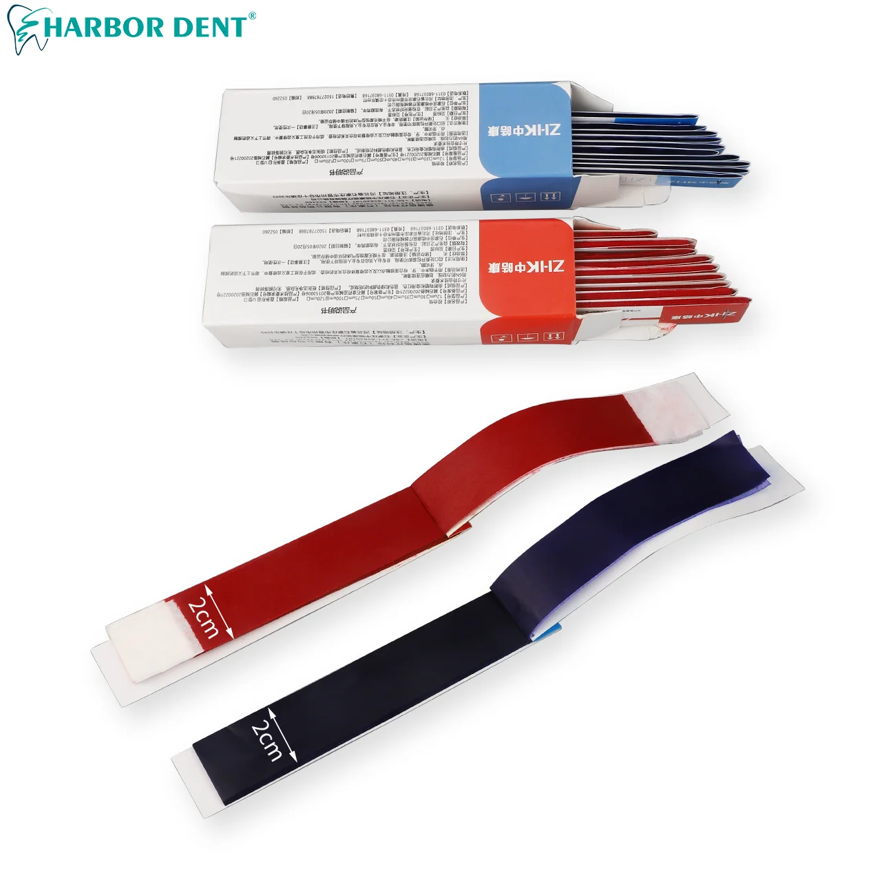 30/100µm Dental Articulating Paper Blue Red Occlusion Paper Strip For Teeth Whitening 200/400Pcs Dentist Material Tools