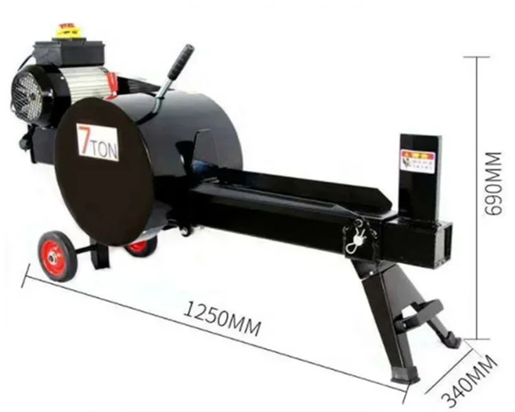 Forestry Machinery Gasoline Log Splitter Log Splitter Firewood Processor Wood Log Splitter 7 tons