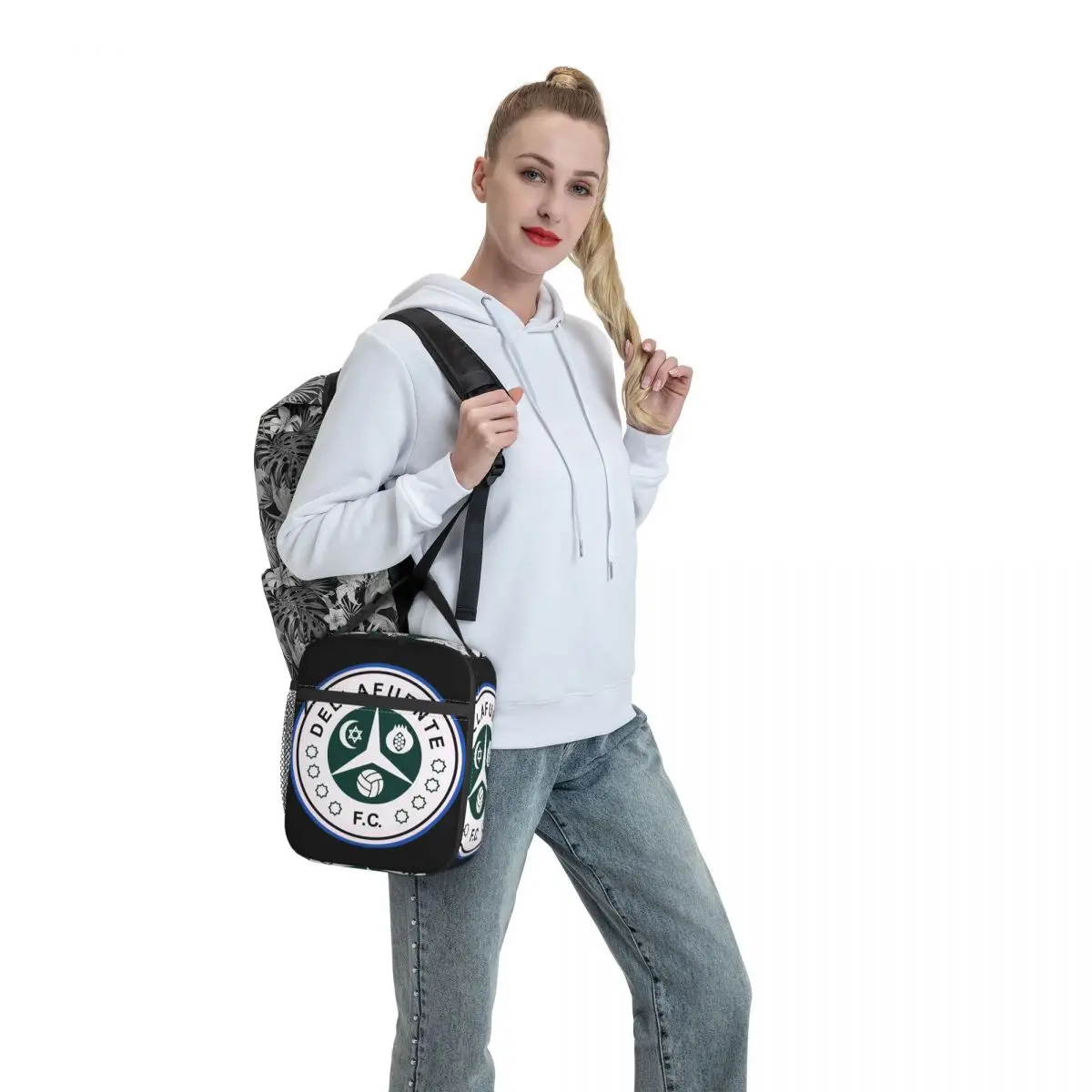 Dellafuente FC Hip Hop Rock Resuable Lunch Box Women Multifunction Thermal Cooler Food Insulated Lunch Bag Kids School Children image 6